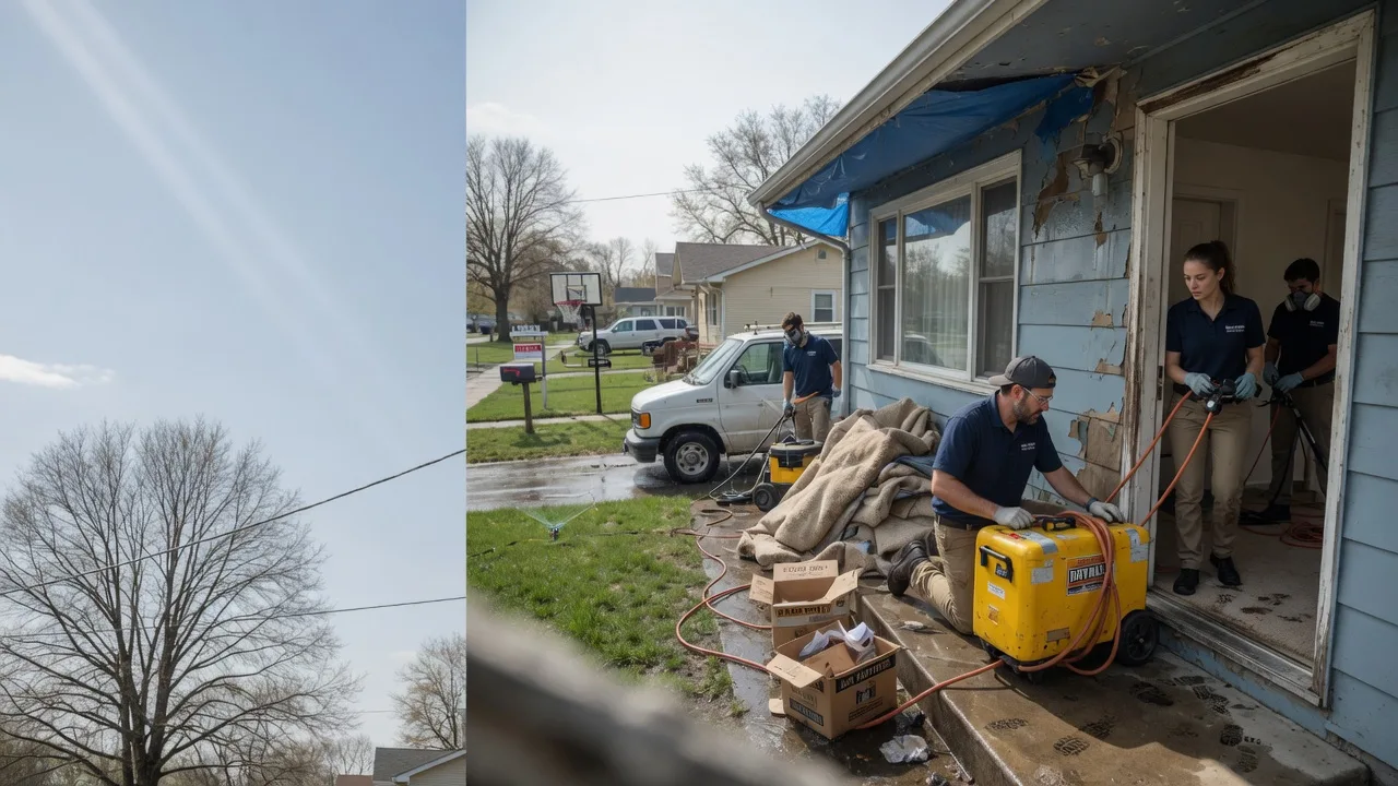Basement Flood Cleanup in Fulks Run, VA near me